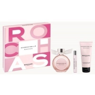 Rochas Madmoiselle Eau De Perfume Spray 90ml Set 3 Piezas