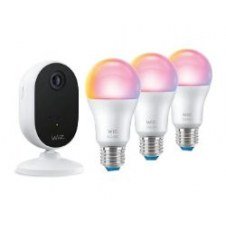 Kit Vigilancia Wiz Cámara IP+3 Bombillas (929003317801)