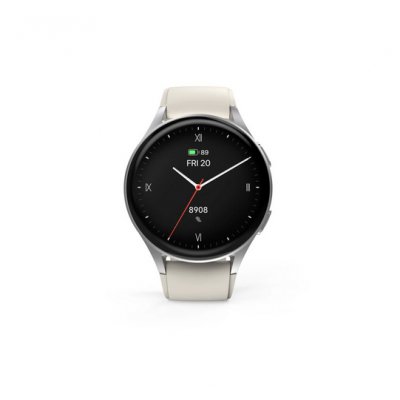 Hama Reloj Pulsera Smartwatch 8900 1,32´´ Plata/Beige