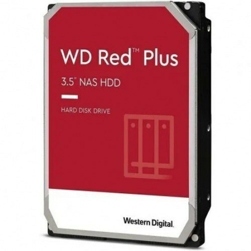 Disco Duro Western Digital WD Red Plus NAS 4TB/ 3.5/ SATA III/ 128MB