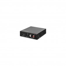 StarTech.com Extractor de Audio HDMI con Soporte para 4K de 60Hz a RCA + TOSLINK - Negro