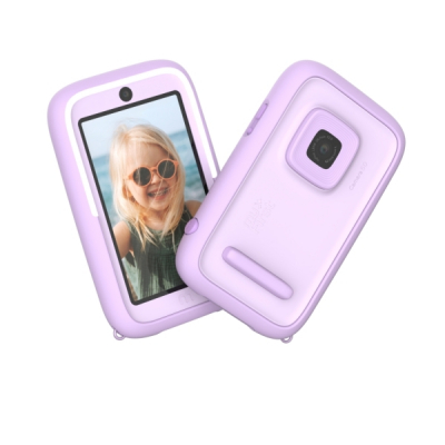 MyFirst Camera 50 Camara Digital Infantil - 20MP -Pantalla extragrande - Edicion con IA - Videoblog personal - Doble Lente - Videos y Fotos en HD - Color Rosa