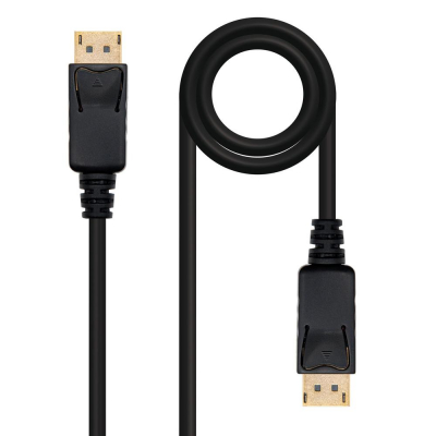 Cable displayport dp - m - dp - m nanocable negro 1.5 m