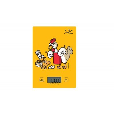 Mod. 731K Amarillo Rectángulo Báscula electrónica de cocina