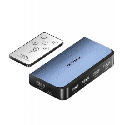 Switch Conmutador 4K HDMI 2.0 Vention AKCL0 HDMI Hembra/ 4x HDMI Hembra