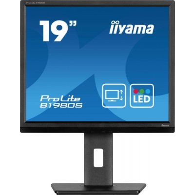 iiyama ProLite B1980S-B1 pantalla para PC 48,3 cm (19) 1280 x 1024 Pixeles VGA LED Negro