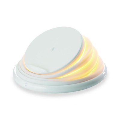 Cargador inalambrico conceptronic gorgon02w qi 10w blanco