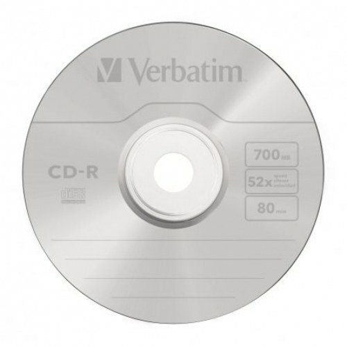 CD-R Verbatim Datalife 52X/ TarrinA100uds