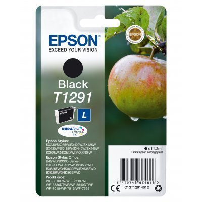 Cartucho de Tinta Original Epson T1291/ Negro