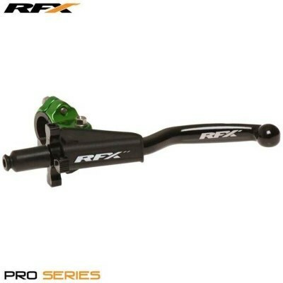 Conjunto de maneta de embrague Forged RFX Pro (verde) 2 tiempos Universal EZ Adjust FXCA9060099GN