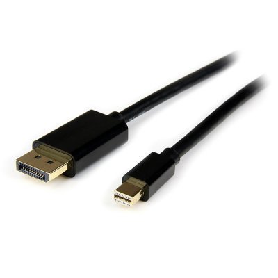 Cable de 4m Mini DisplayPort a DisplayPort 1.2 - Cable Adaptador Mini DisplayPort a DisplayPort 4K x 2K UHD - Cable para Monitor Mini DP a DP