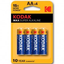 KODAK LR-06 AA MAX ALKALINA 4 UNDS (30952867)