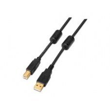 Cable Aisens Usb-a/m A Usb-b/m 3m Negro