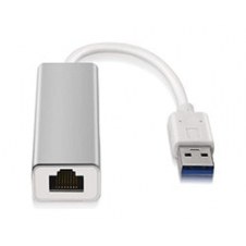 Adaptador Aisens Rj45 A Usb 3.0 15cm Plata