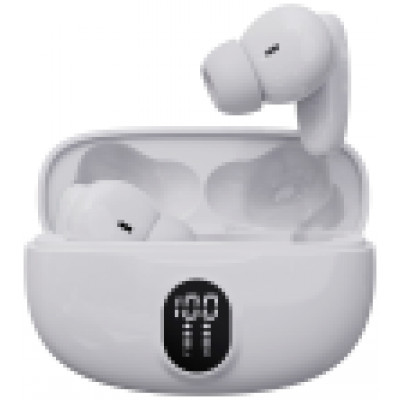 AURICULARES BLUETOOTH DENVER INALAMBRICOS CON EFECTO DE LUZ BLANCO