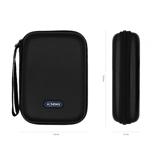 AISENS - ESTUCHE PROTECTOR PARA CAJA EXTERNA 2.5 NEGRO