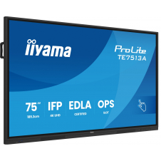 iiyama TE7513A-B1AG pantalla de señalización Panel plano interactivo 190,5 cm (75