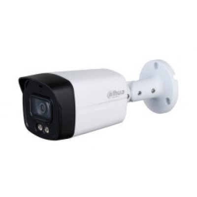 (DH-HAC-HFW1239TLMP-IL-A-0280B-S2) DAHUA CÁMARA HÍBRIDA BULLET HDCVI 2MP FULL COLOR PAL SOPORTE METAL LUZ DUAL INTELIGENTE MICRO INTEGRADO 2.8MM