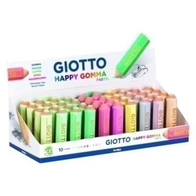 GOMA BORRAR GIOTTO HAPPY GOMMA EXP.40