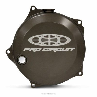 Tapa de embrague Pro Circuit para Kawasaki KX250F/Suzuki RM-Z250: aluminio, negro CCK04250