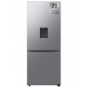 Frigorífico combi Samsung RB50DG632ES9EF, 192 x 75.9 x 71.1 cm, No Frost, clase E, 300 kWh/año, 35 dB, 505 litros, dispensador de agua, WiFi, inox