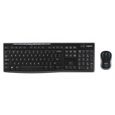 COMBO TECLADO RATON MK270 USA INALAMBRICO NEGRO