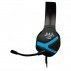 Auriculares Gaming Con Micrófono Konix Mythics Nemesis Para Ps4/ Jack 3.5/ Negro