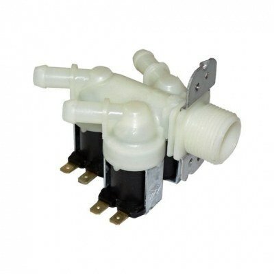 Electrovalvula Universal Lavadora Fagor Edesa 3 vias 15mm 180ºC