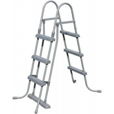 Bestway 58330 - escalera para piscinas de 107 cm sin plataforma