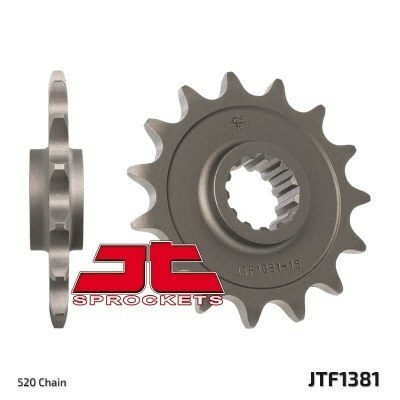 Piñón JT SPROCKETS acero estándar 1381 - Paso 520 JTF1381.15