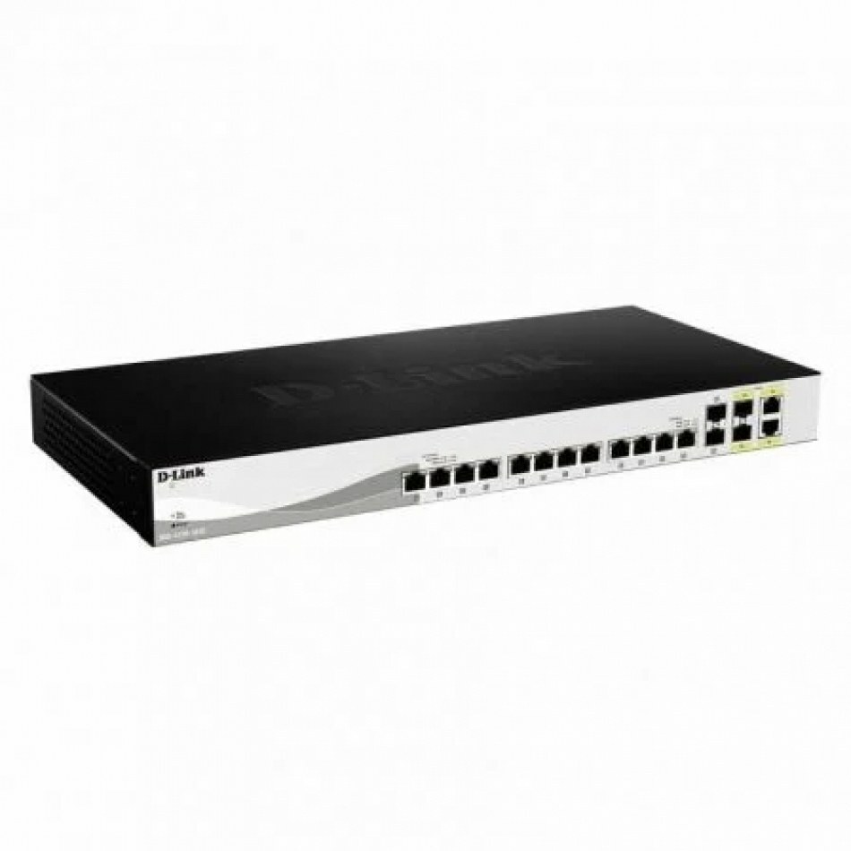 Switch D-Link DXS-1210-16TC 16 Puertos/ 10G Ethernet 100/1000/10000/ SFP