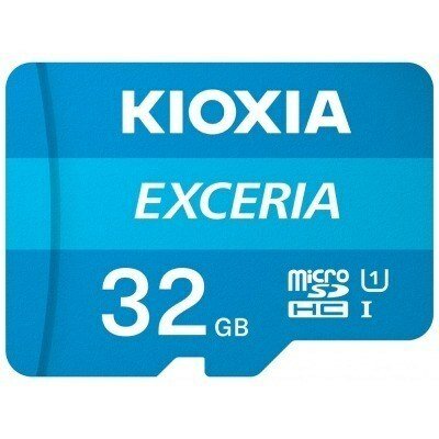 MICRO SD KIOXIA 32GB EXCERIA UHS-I C10 R100 CON ADAPTADOR