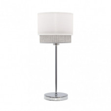 Sobre Mesa Kenya 1xe14 Blanco/gris 45x18x18 Cm