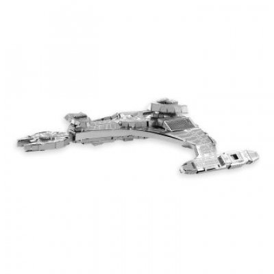 MAQUETA 3D METAL FASCINATIONS STAR TREK KLINGON VOR'CHA CLASS MONTAJE SIN PEGAMENTO NI SOLDADURA