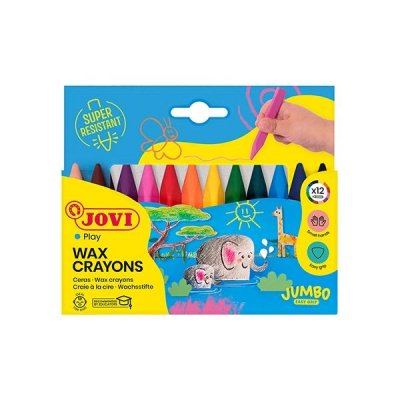 JOVI C.12 CERAS TRIWAX COLORES SURTIDOS