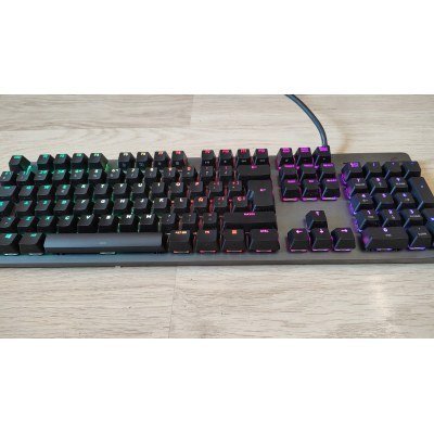 Logitech G512 Carbon Teclado Mecánico Gaming RGB GX Brown