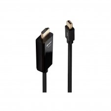 Lindy 36927 adaptador de cable de v?deo DisplayPort HDMI tipo A (Estándar) Negro
