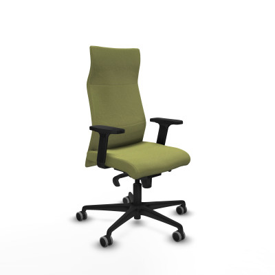 Albacete dirección sincro bali verde oliva brazos 2D base nailon ruedas 65 engomadas