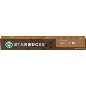 Estuche de cápsulas de café NESPRESSO 6220013 STARBUCKS HOUSE BLEND, 10 cápsulas