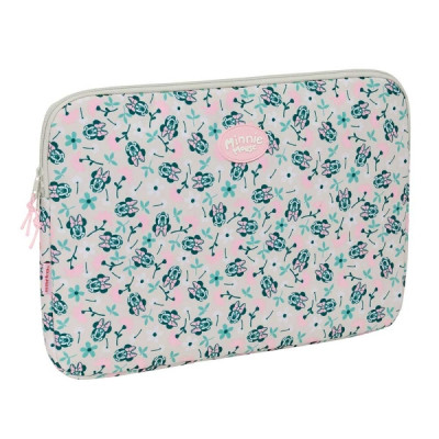 Safta Minnie Mouse Minty Funda para Portatil hasta 15.6 - Interior Acolchado - 3.80L - Proteccion contra Golpes - 395x35x275mm - Color Rosa Pastel