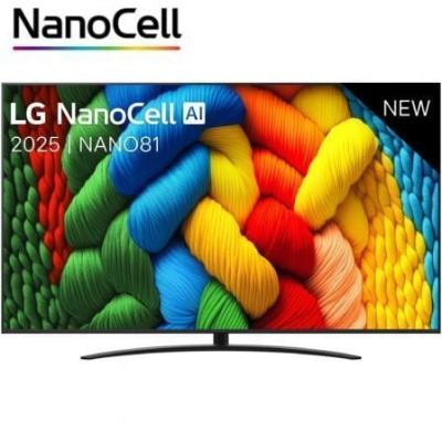 Televisor LG NanoCell 86NANO81A6A 86/ Ultra HD 4K/ Smart TV/ WiFi