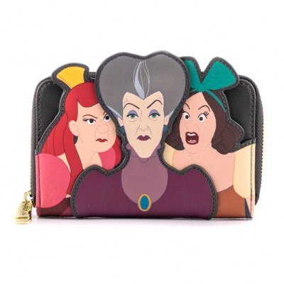 Cartera loungefly disney villains malvada madrastra y hermanastras