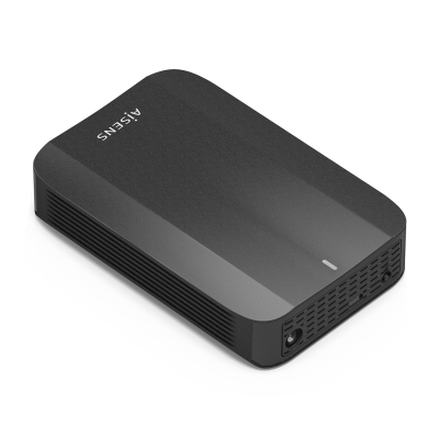 AISENS - CAJA EXTERNA 3,5" SATA A USB-C USB3.1 GEN1, NEGRA
