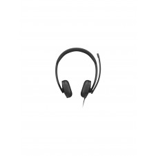 Lenovo VoIP Headset 5000 Auriculares Alámbrico Diadema Oficina/Centro de llamadas USB Tipo C Negro