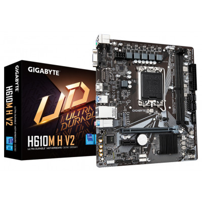 Gigabyte Placa Base H610M H V2 DDR5 mATX 1700