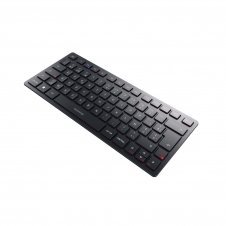 CHERRY KW 9200 MINI teclado USB + RF Wireless + Bluetooth AZERTY Belga Negro