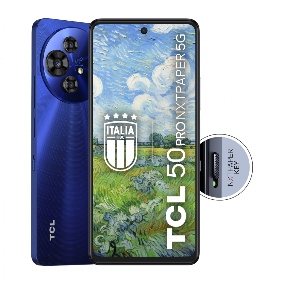 Smartphone TCL 50 PRO NXTPAPER 8GB/ 512GB/ 6.8"/ 5G/ Azul Medianoche