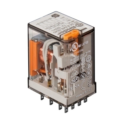 RELE 48Vac 4 circuitos conmutados 7A/250Vac FINDER