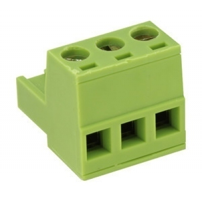 Regleta Conexion Hembra C.I. 3Pin paso 5,08mm