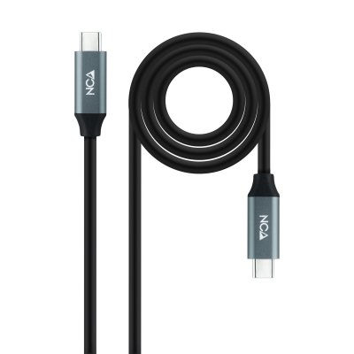 10.01.4303 cable USB USB 3.2 Gen 2x2 3 m USB C Negro, Gris